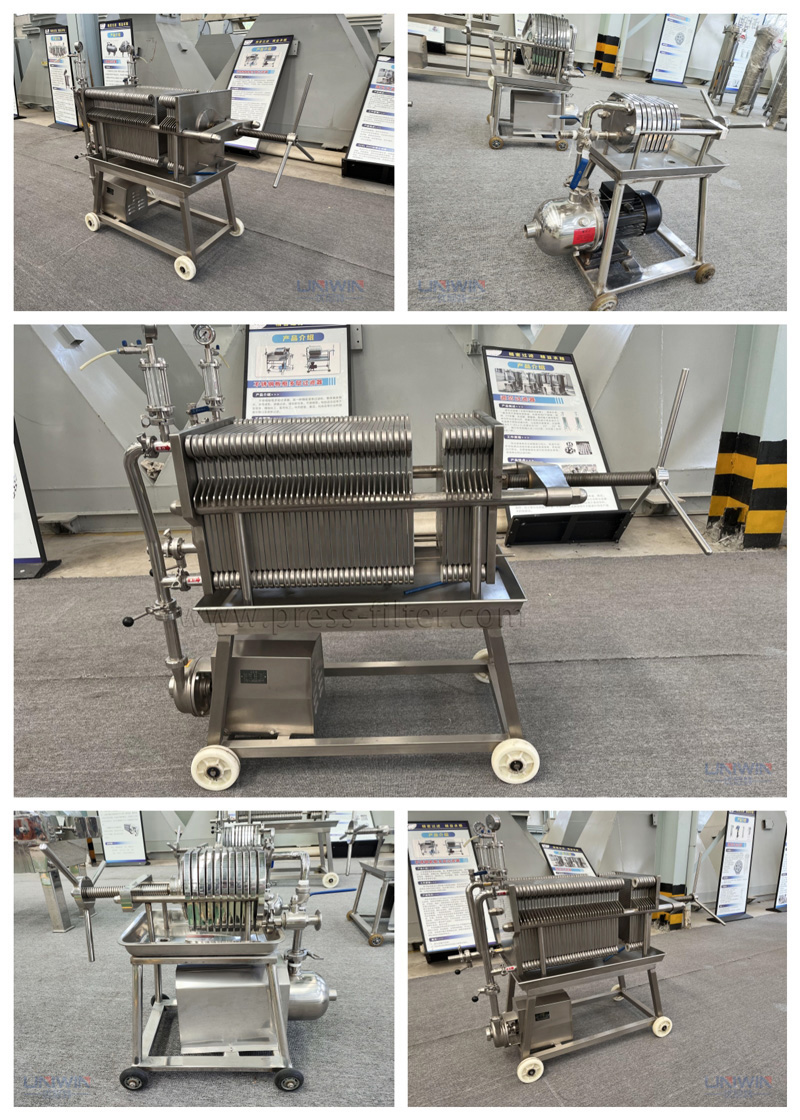 stainless steel filter press