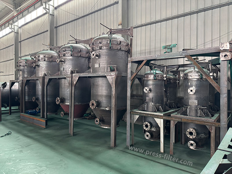 vertical leaf filter