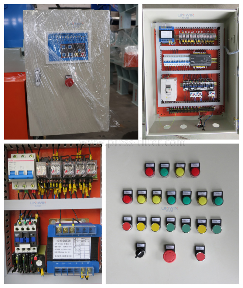 filter press control panel