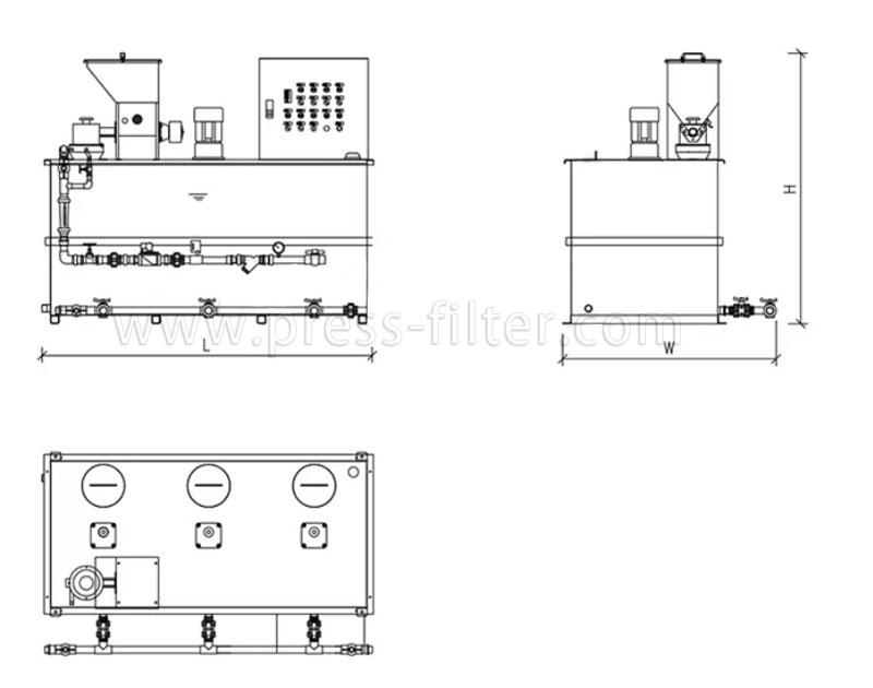 polymer dosing system