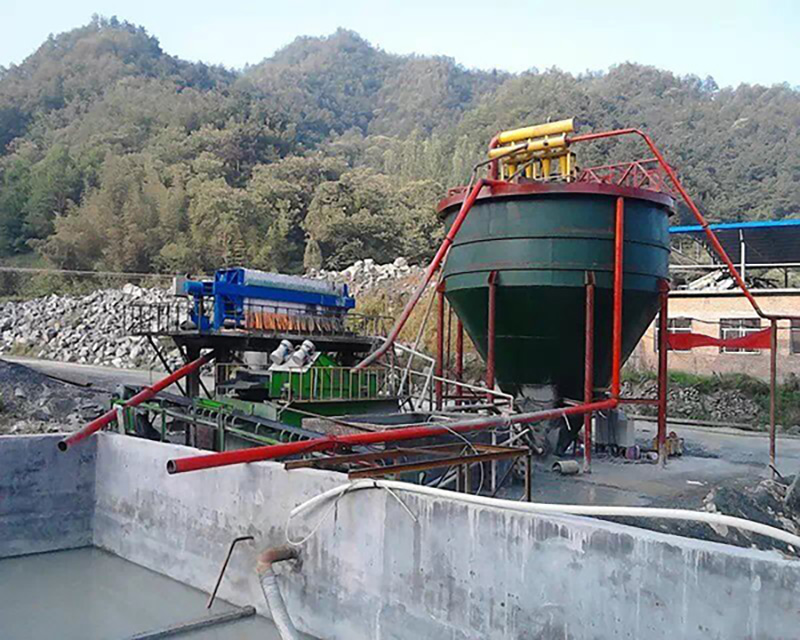 membrane filter press application in stone wastewater treatment