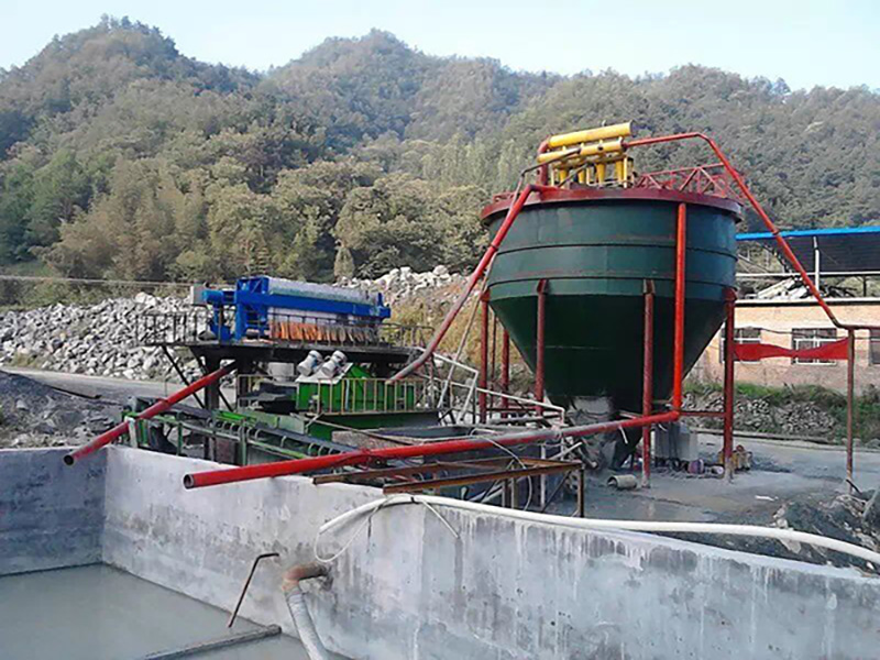 Application of filter press in quarry
