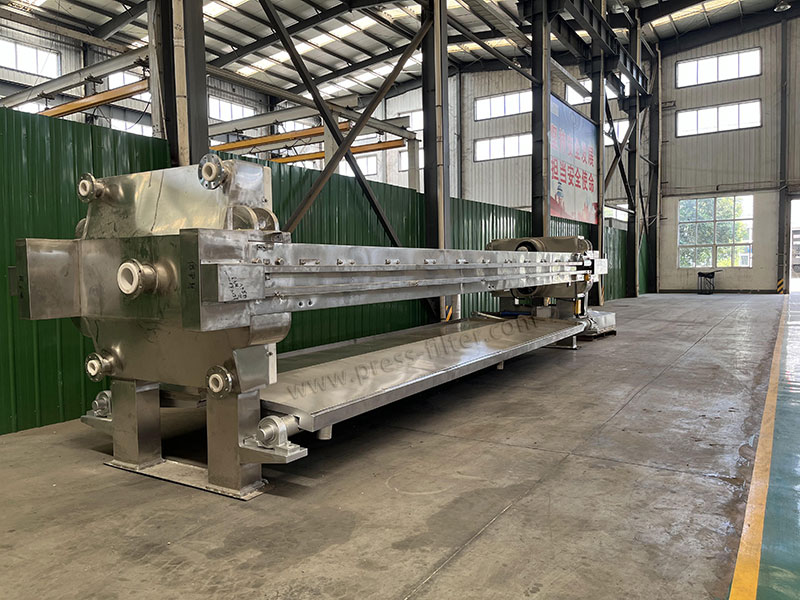 stainless steel coated filter press