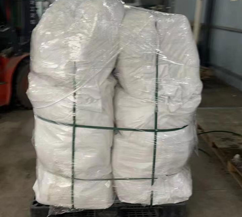 The filter cloth sent to the Philippines is packed
