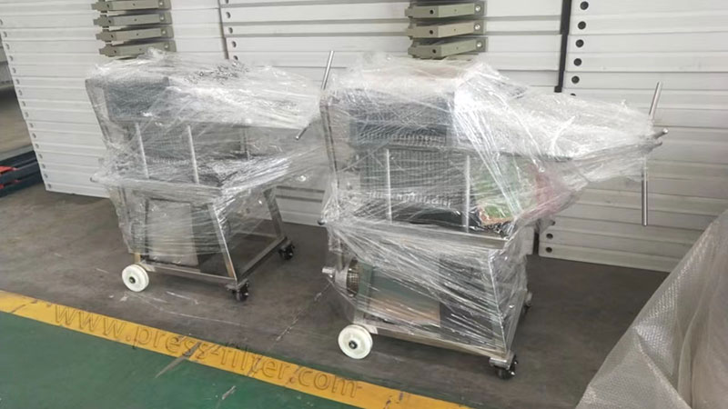 packing of filter press