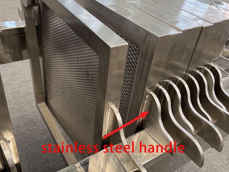 stainless steel handle