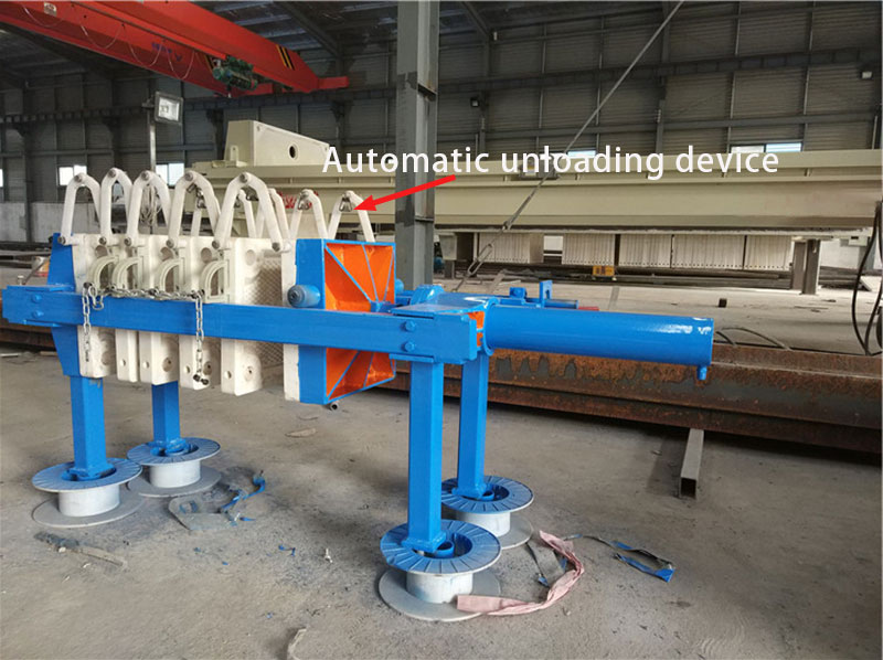 Automatic unloading device