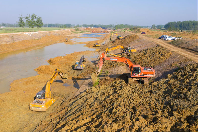 river dredging