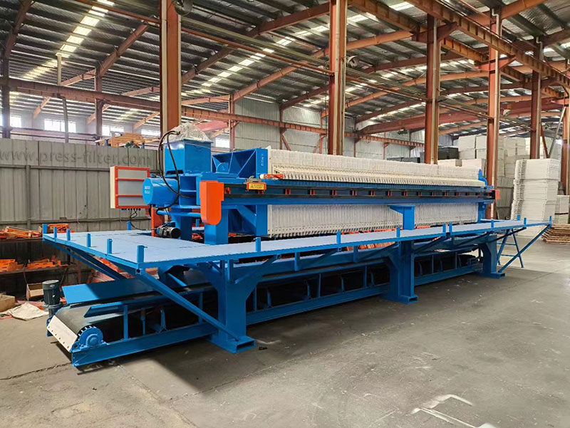 vehicle mounted mobile filter press 