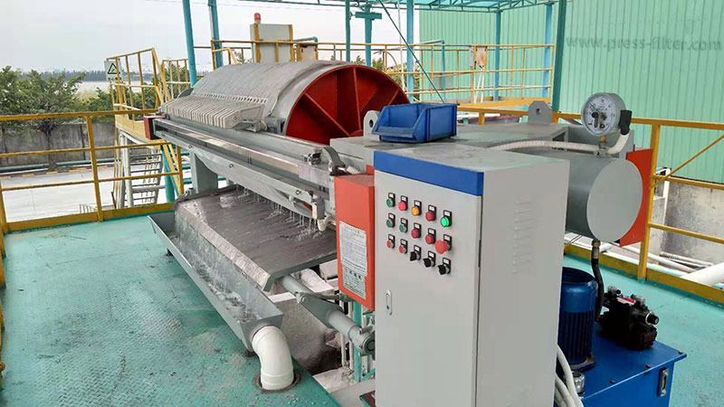 round high pressure filter press