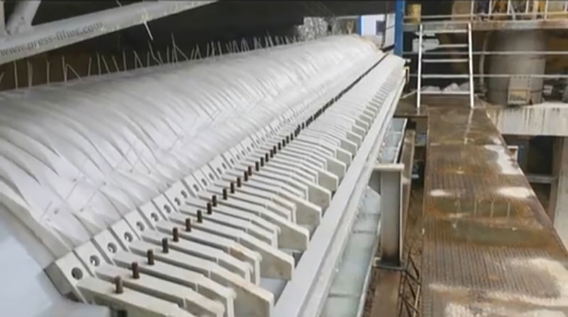 round filter press