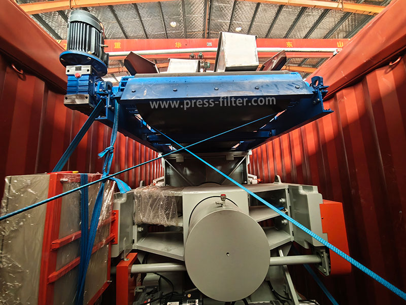 filter press delivery