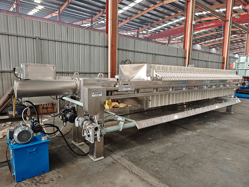 stainless steel filter press