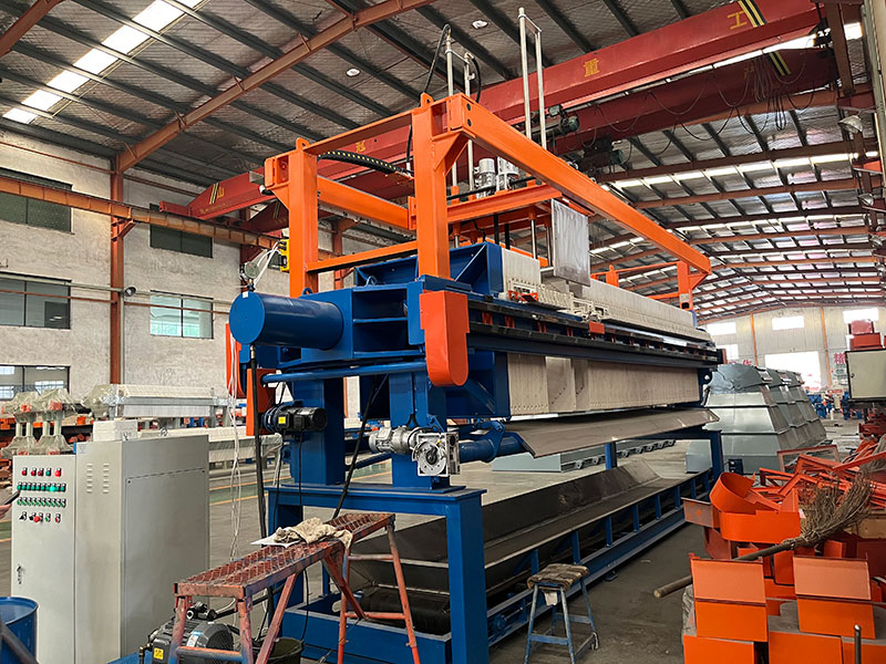 Filter press system