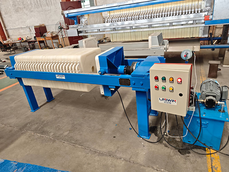 10㎡ Chamber Filter Press for Indonesian Customer