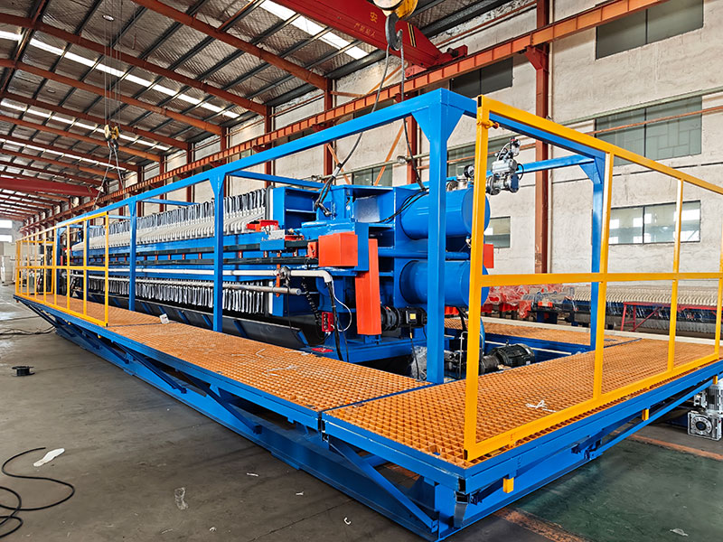 270m² Membrane Filter Press for a US Client