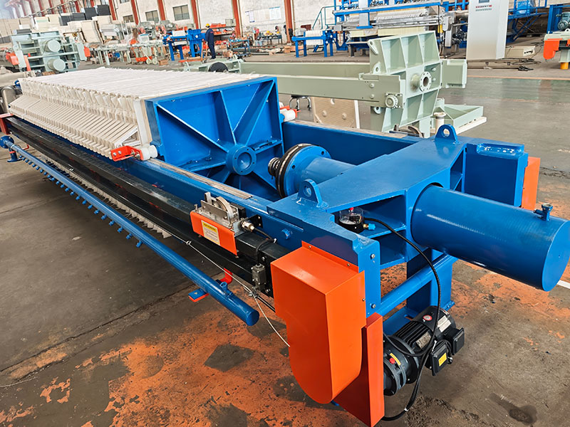 60m² Membrane Filter Press for a Cameroon Client