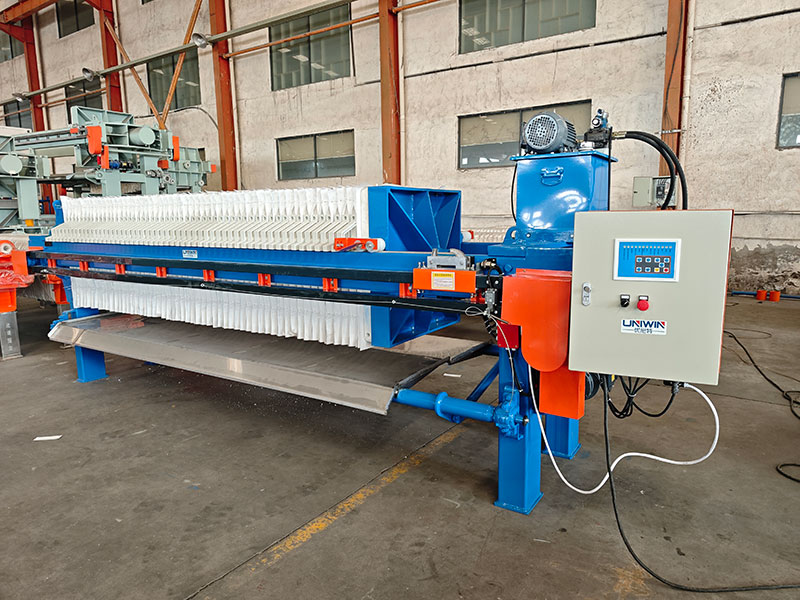 70㎡ Chamber Filter Press for Moroccan Customer