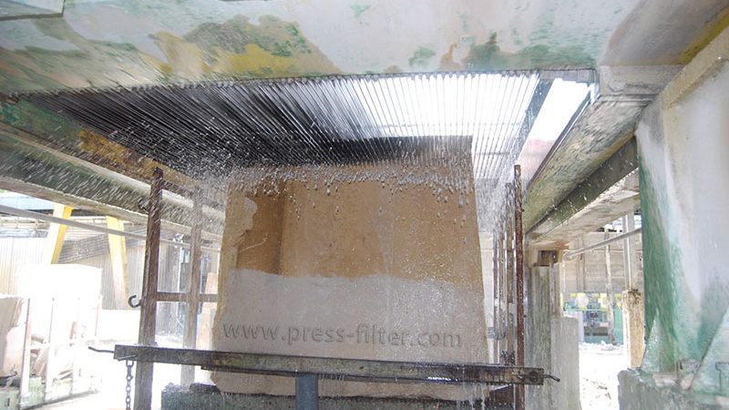 filter cloth washing system